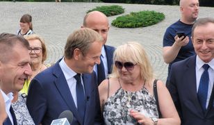 Donald Tusk w Szczecinie. "Królu Europy!"