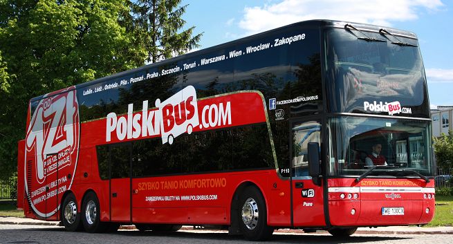 PolskiBus zwiększa liczbę kursów na trasie Warszawa - Płock