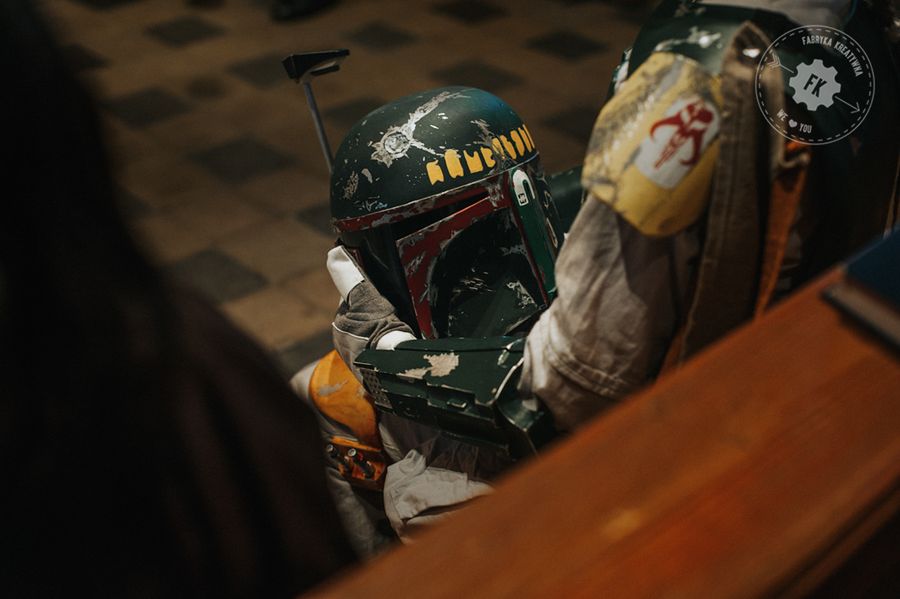 Dawno, dawno temu w odległej galaktyce... odbył się ślub - zdjęcia z ceremonii w klimacie Star Wars 24
