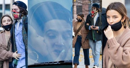 Julia Wieniawa obsypuje pocałunkami Nikodema Rozbickiego podczas wypadu na kawkę i zakupy (ZDJĘCIA)
