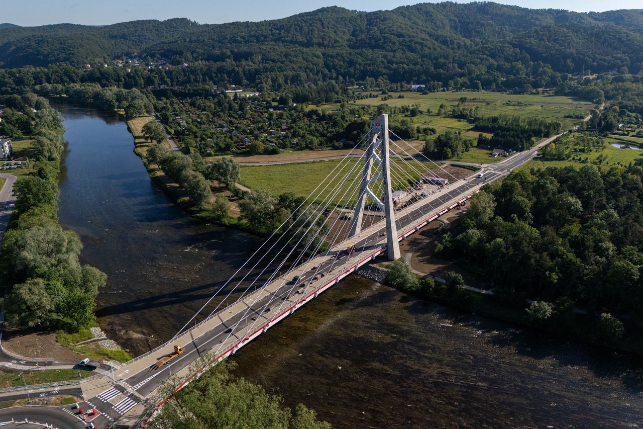 Nowy most na Sanie. Ma ponad 230 metrów