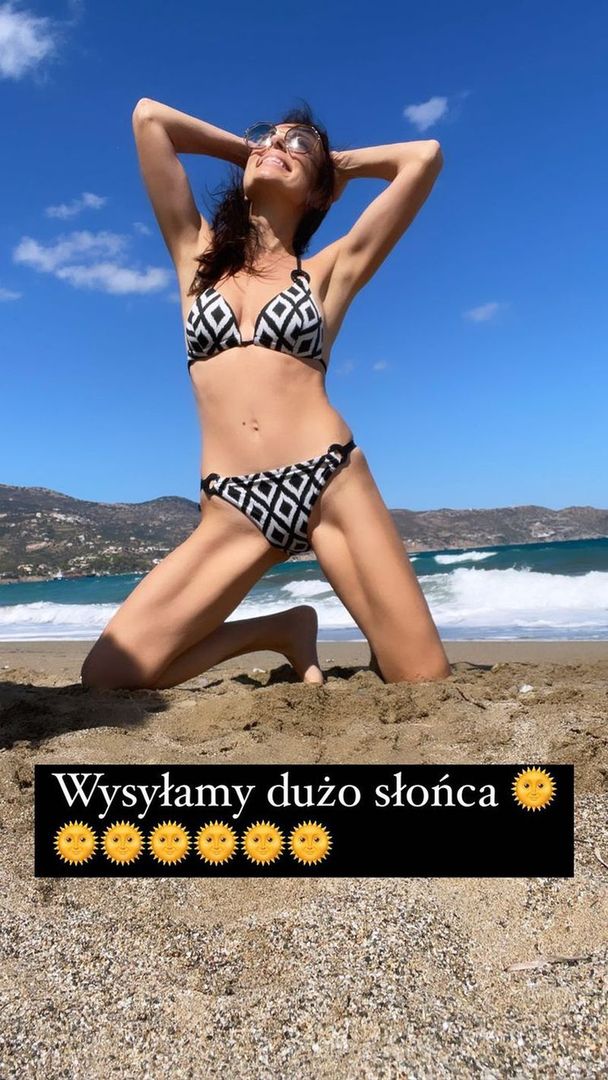 Katarzyna Glinka na wakacjach