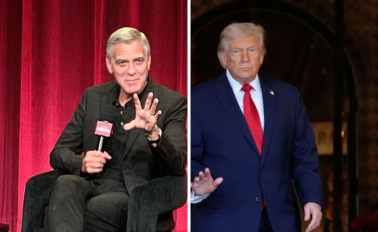 wiadomości,aktualności,WP Wiadomości Trump zaatakował Clooneya. Aktor wymownie odpowiedział