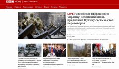 Rosjanie szukają prawdziwych informacji o wojnie w BBC