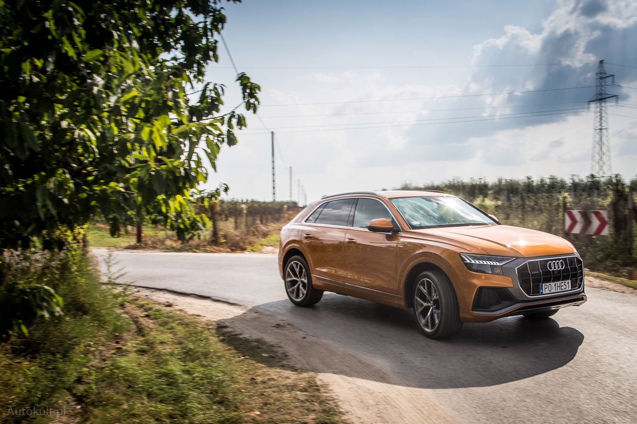 Audi Q8 to nie concept car. To samochód, którym jeździłem już po polskich drogach