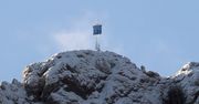 Giewont ponownie z nielegalnym banerem. Zauważył go turysta
