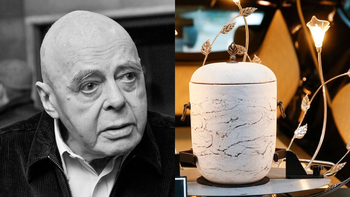 Wzruszający gest na pogrzebie Stanisława Tyma