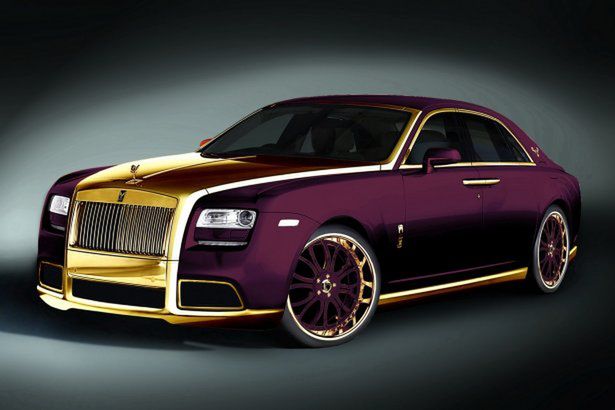 Zero stylu + 3 miliony dolarów = Rolls-Royce Ghost Paris Purple Edition [wideo]