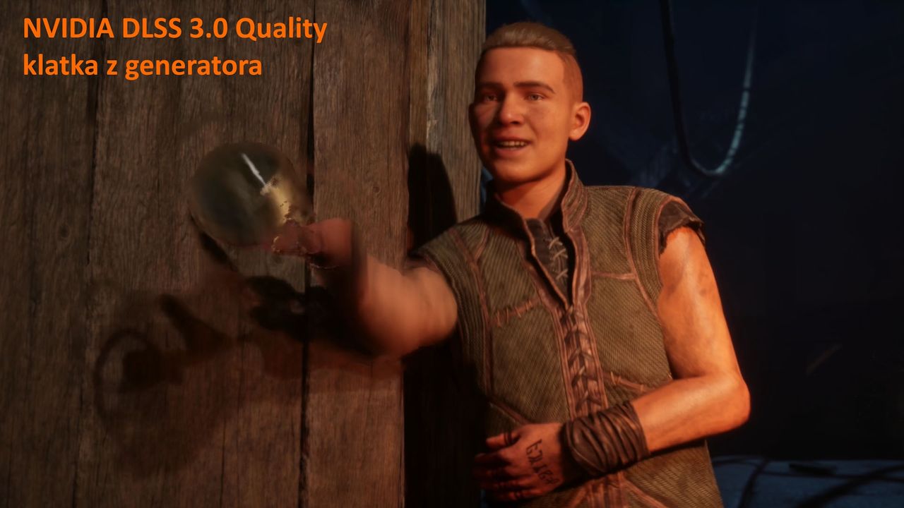 DLSS 3.0 Frame Generation - porównanie nr 2 - klatka nr 2