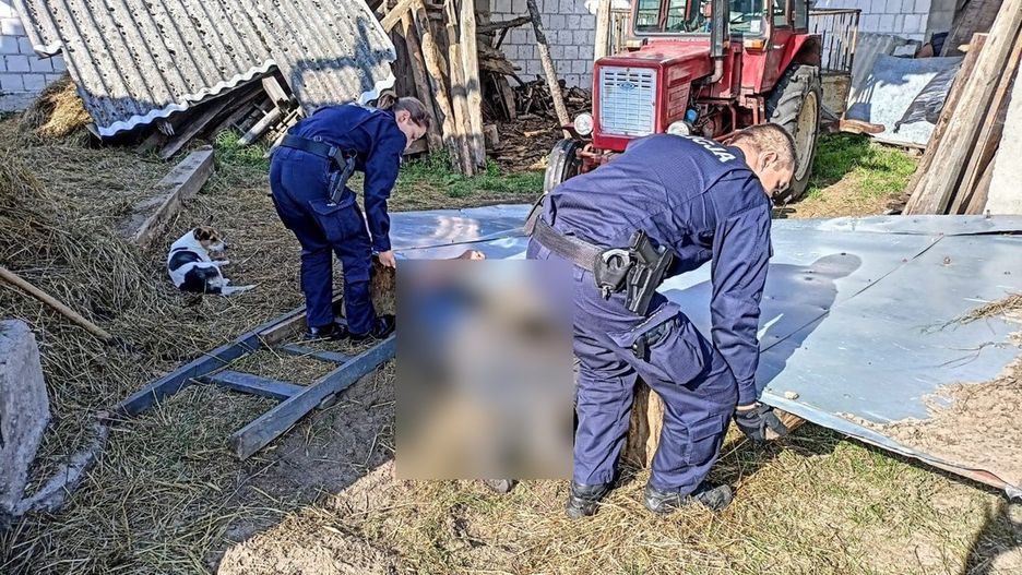 Interwencja policjantów w Trzciannej
