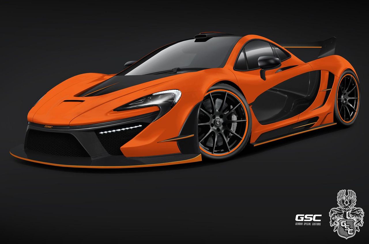 GSC McLaren P1 Night Glow Concept (2013)