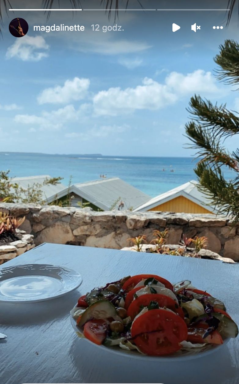 Linette wybrała się do ciepłych krajów 