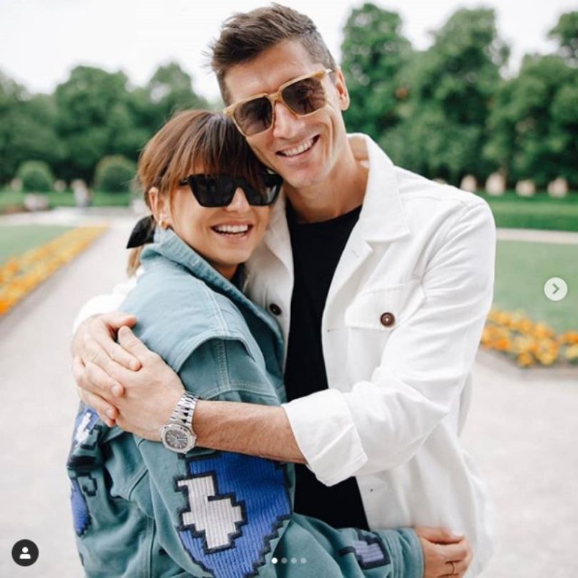 Anna i Robert Lewandowscy 