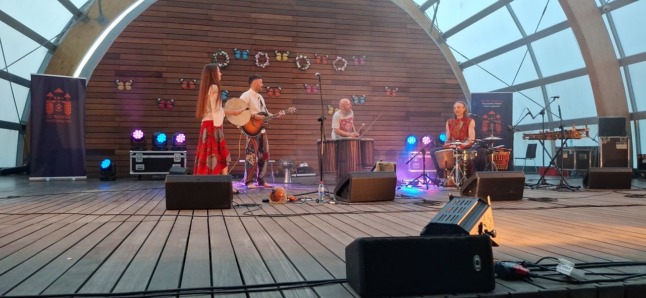 Noc Świętojańska w Ostrowcu. Park Miejski wypełniły muzyka, tradycja i magia