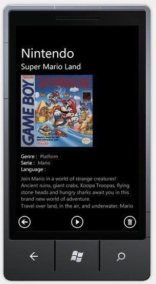Emulator Gameboya na WP7 2