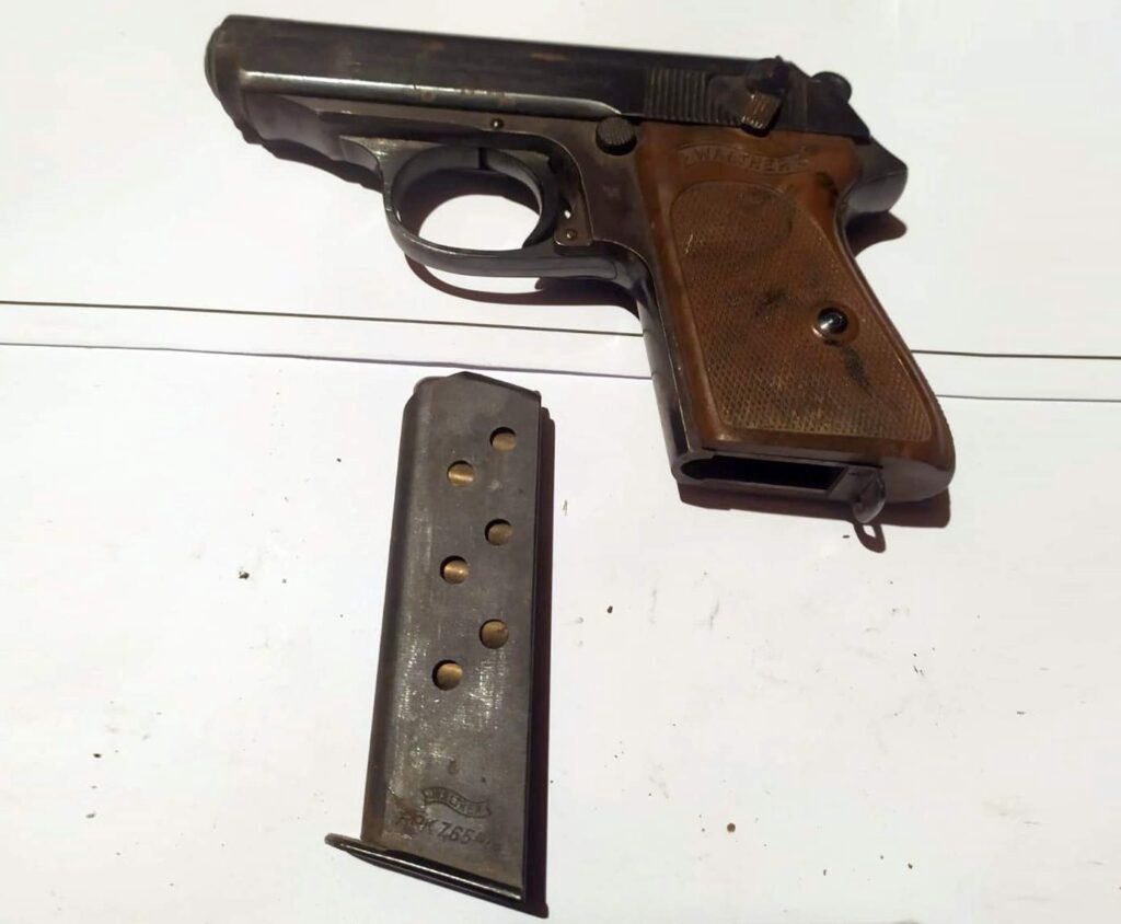 Nazistowki Walther PPK odnaleziony w Polsce
