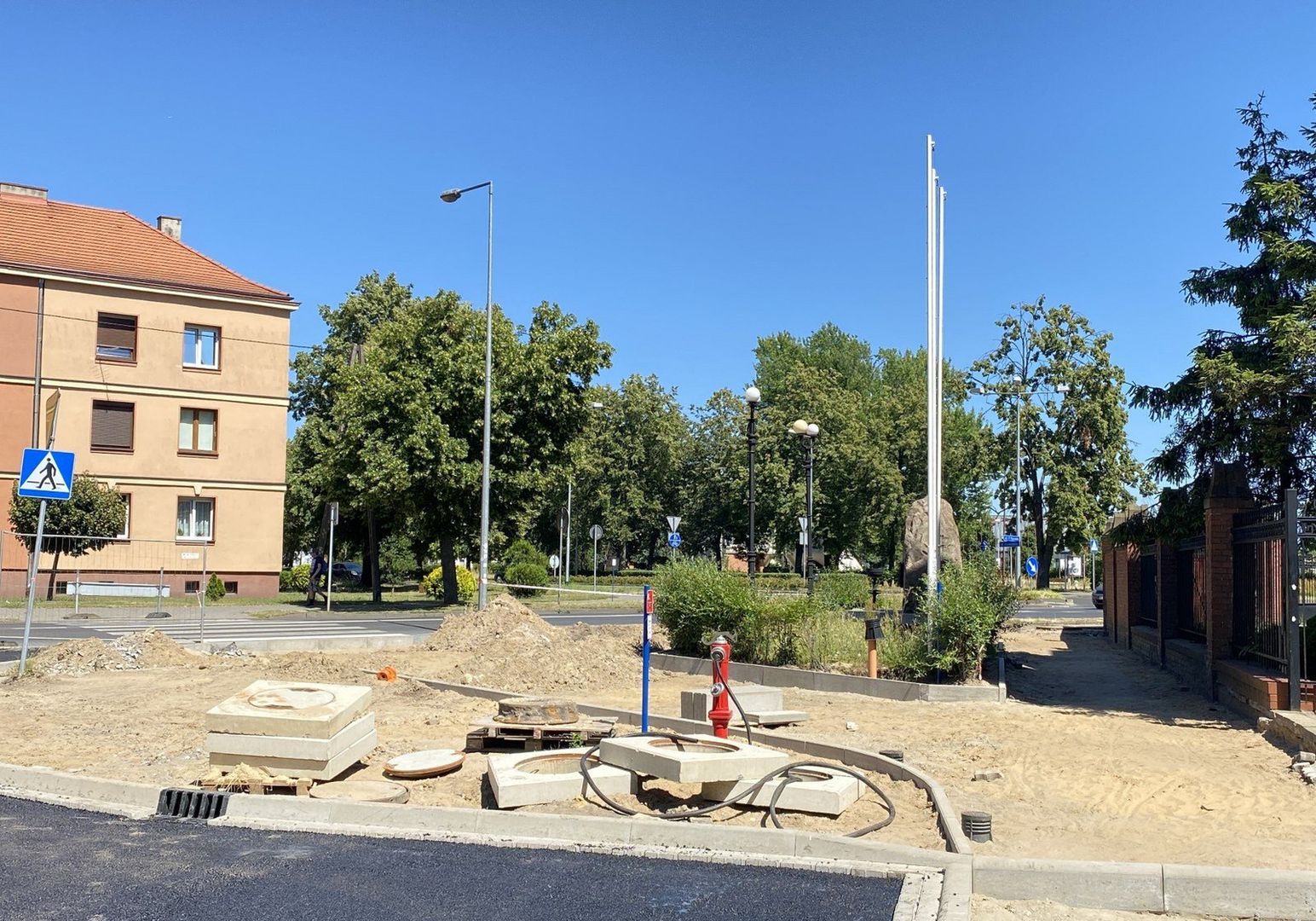 Ulica Racławicka w Lesznie