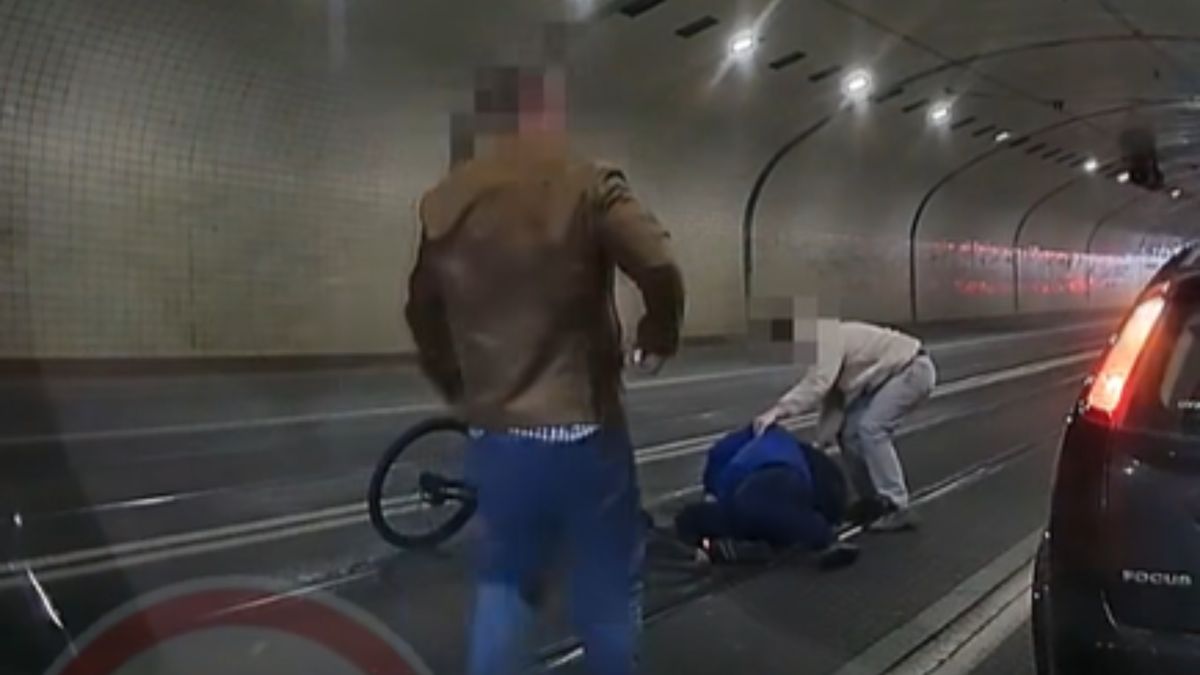 Niebezpieczne zdarzenie w tunelu w Warszawie.