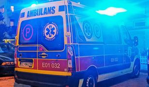 Zderzenie tramwajów. Lądował śmigłowiec LPR