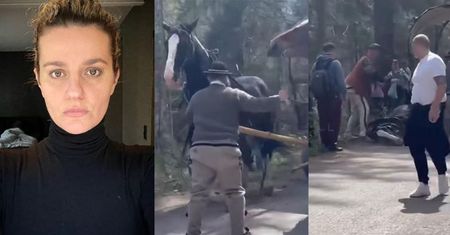 Zofia Zborowska publikuje WSTRZĄSAJĄCY film z trasy do Morskiego Oka. Koń leży na ziemi, a góral bije go po głowie: "Skandal i wstyd!"