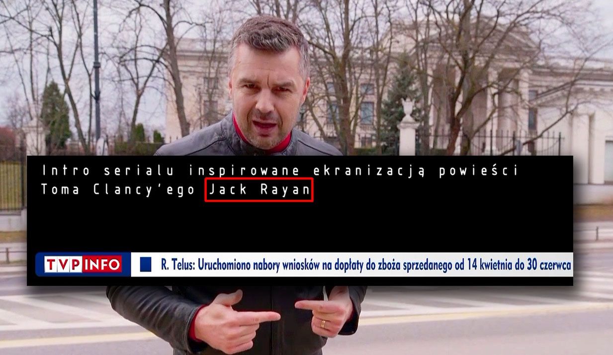 Michał Rachoń w wydaniu na Bogusława Wołoszańskiego w "Resecie"