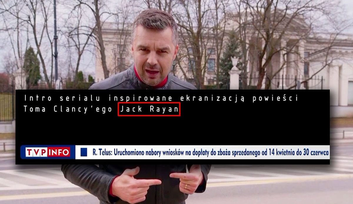 Michał Rachoń w wydaniu na Bogusława Wołoszańskiego w "Resecie"