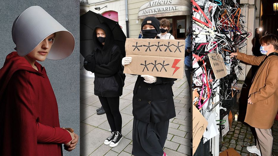 Symbole, którymi posługują się protestujący