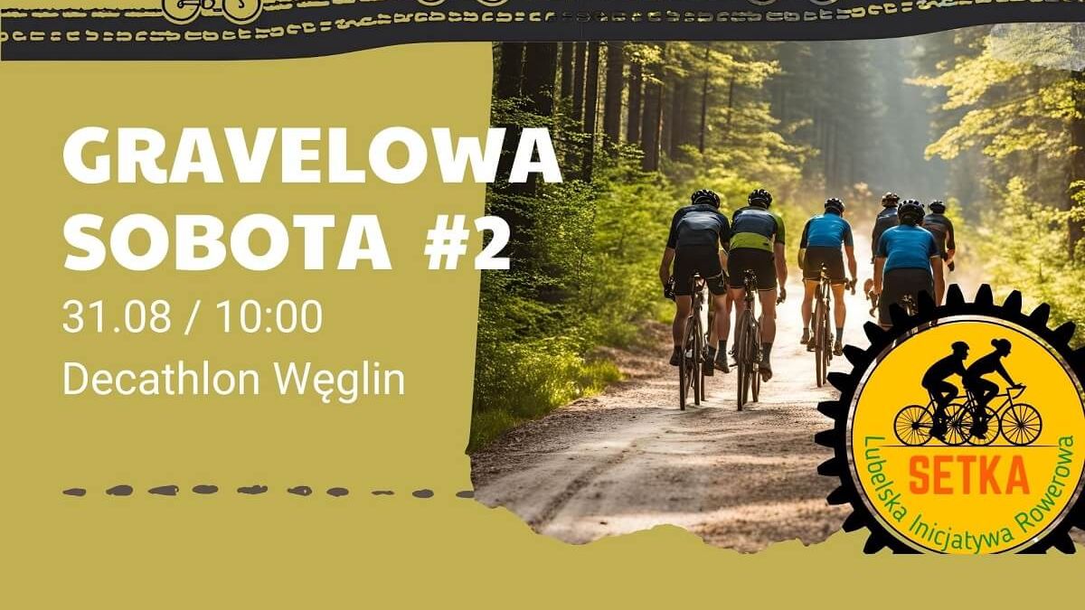 Grupowa jazda rowerem po trasach woj. lubelskiego