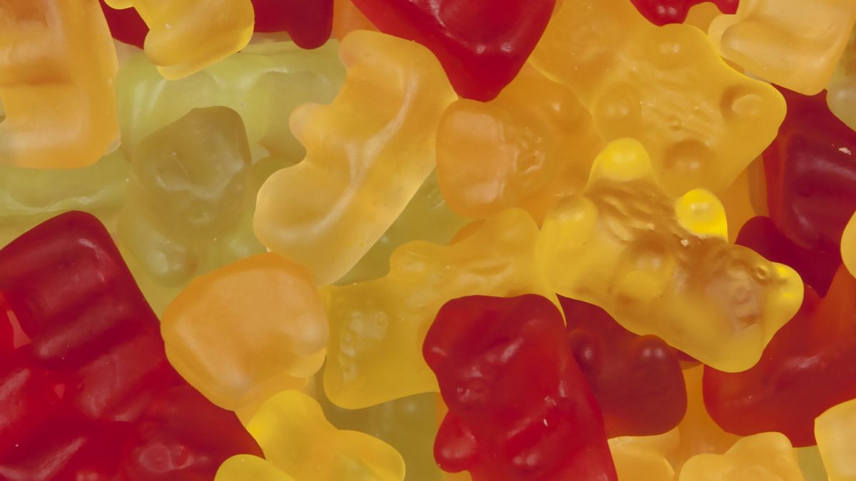 Gelly Bearsa background of colored gelly bearsmissdragonflyGourmet, Backgrounds, Multi Colored, Yellow, Red, Childhood, Close-up, Bear, Candy, Food, favorite, gelly, Gummy