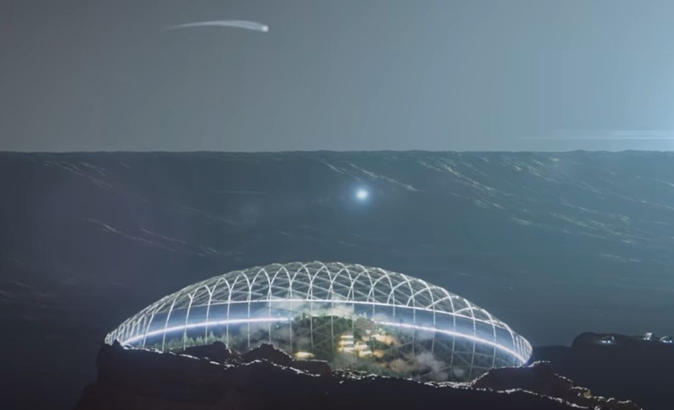 Musk znów zaksakuje. Chce zbudować misto na szczycie wulkanu?