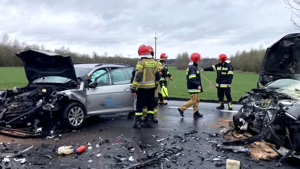 Mogło skończyć się tragicznie. Groźny wypadek 