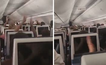 Przeżyli chwile grozy. Jest nagranie z samolotu Flydubai