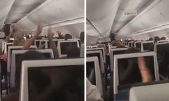 Przeżyli chwile grozy. Jest nagranie z samolotu Flydubai