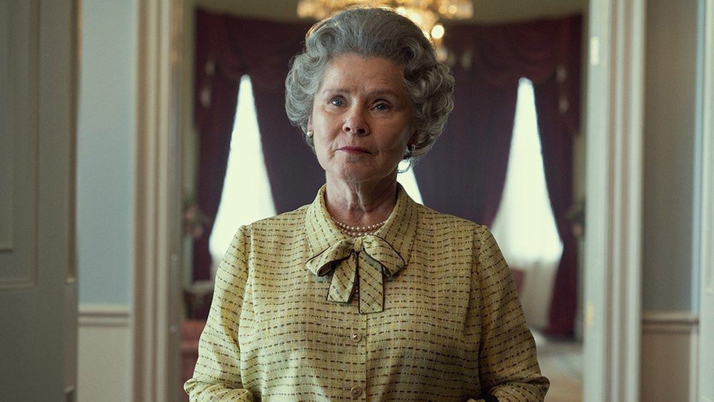 Imelda Staunton played Queen Elizabeth II in the last two seasons of "The Crown"