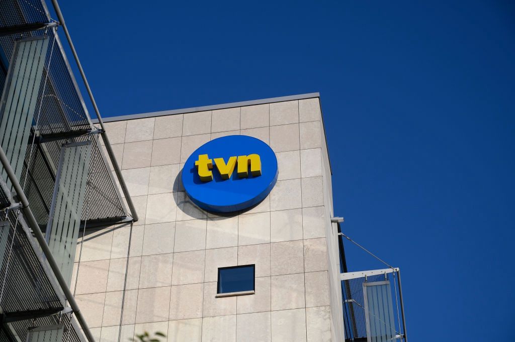 Warner Bros Discovery
The TVN broadcaster logo is being seen on the building of the Warner Bros Discovery headquarters in Warsaw, Poland, on August 6, 2024. Warner Bros Discovery is looking to offload smaller assets in a bid to avoid a breakup of the company. (Photo by Aleksander Kalka/NurPhoto via Getty Images)
NurPhoto
poland media, smaller assets, corporate restructuring, financial strategy, nurphoto, warsaw headquarters, warszawa, polska, television, business news, asset management., assets, break up, august 6, warner bros, business & finance, split, media industry, offload, corporate strategy, acquisition, tvn, warner bros discovery, aleksander kalka, warschau, headquarter, media, broadcaster, polen, media company, company, wb