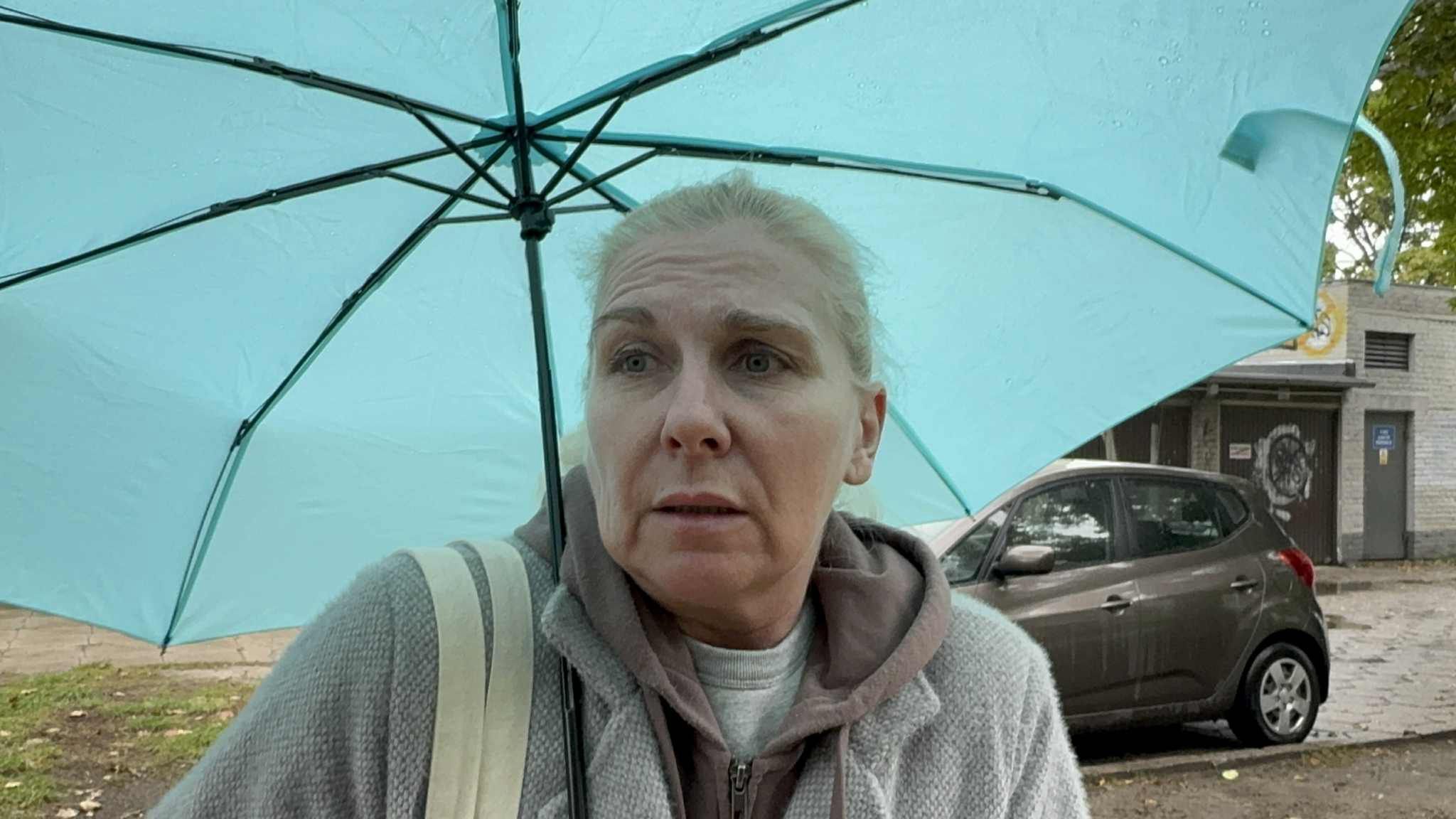 - Myśleliśmy, że pali się śmietnik - relacjonuje pani Iza.