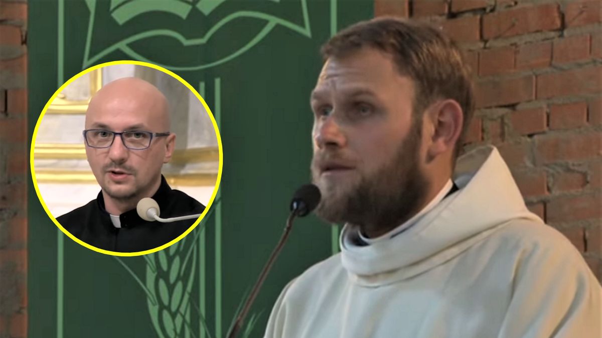 Ks. Łukasz Prausa i ks. Grzegorz Kramer. 