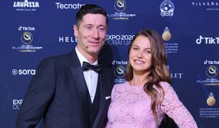 Anna Lewandowska na czerwonym dywanie w Dubaju. Wybrała suknię z najwyższej półki