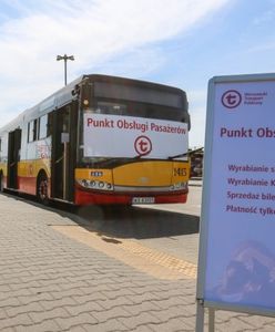 Warszawa. Na ulice wyjechały mobilne Punkty Obsługi Pasażerów