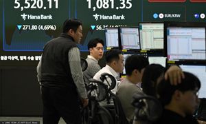 Giełdy w Azji "krwawią". Dwucyfrowy spadek w Korei Południowej