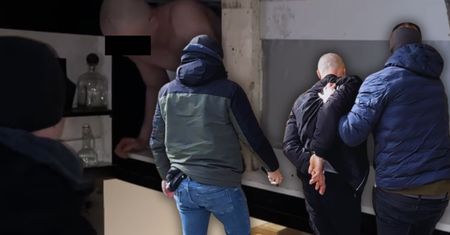 Niewiarygodne, gdzie się ukrył. Zobacz policyjne nagranie