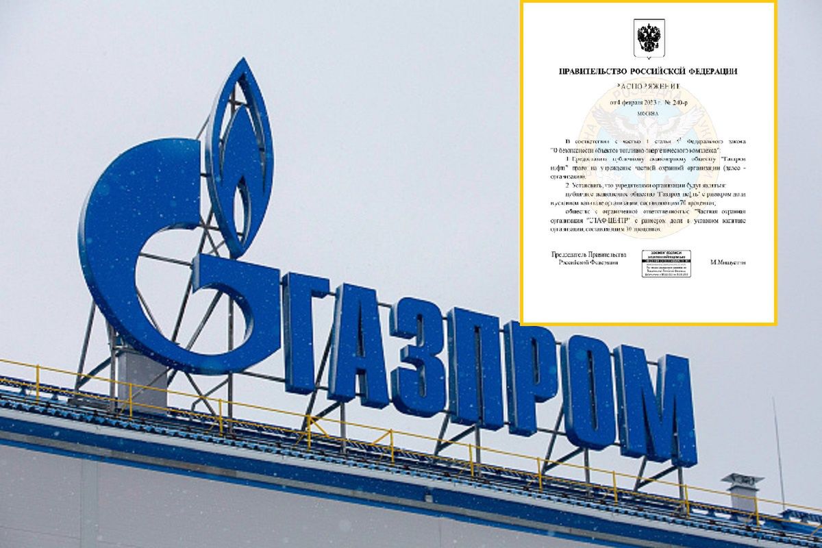Gazprom tworzy własną armię. Ukraińcy dotarli do dokumentu