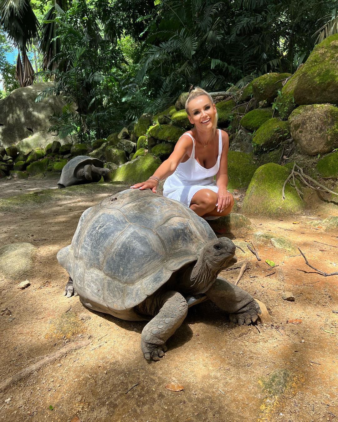 Monika Chwajoł na wakacjach