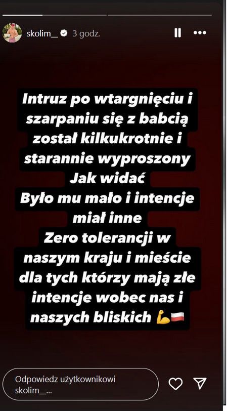 Atak na dom Skolima