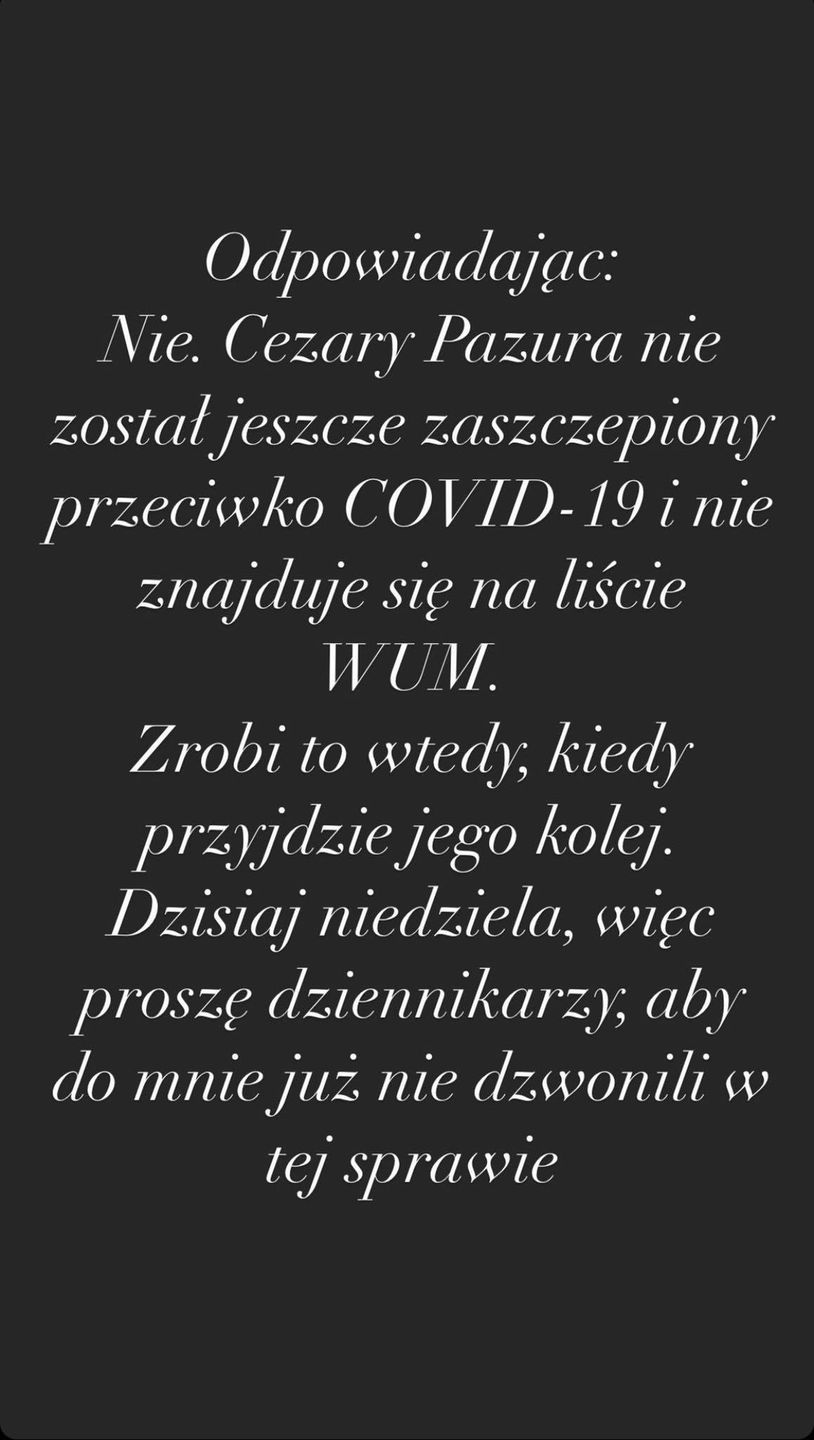Edyta Pazura broni męża