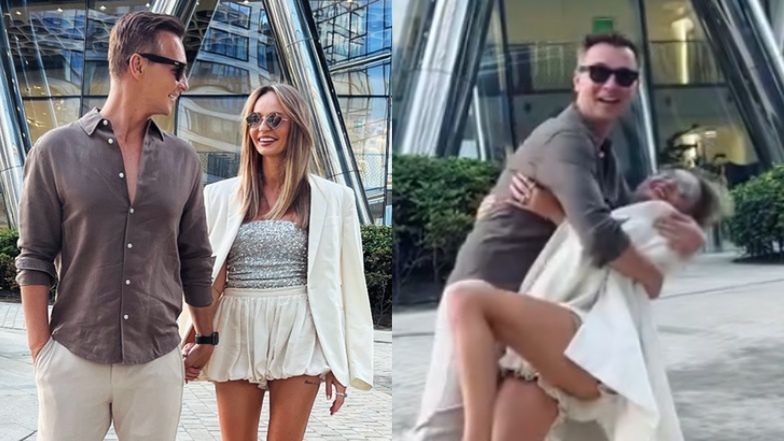 Jerzy Mielewski z żoną świętują 18. rocznicę ślubu