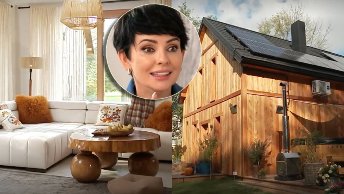 Dorota Gardias i jej wiejski dom