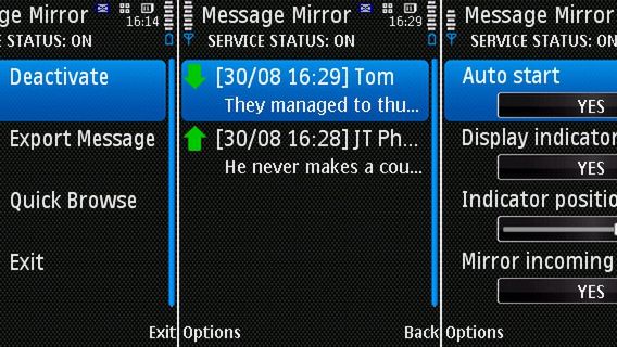 Wieczne wiadomości na komórce z Symbianem 1