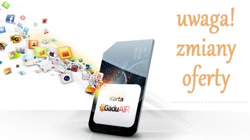 GaduAIR - odpadają kolejne promocje... 1