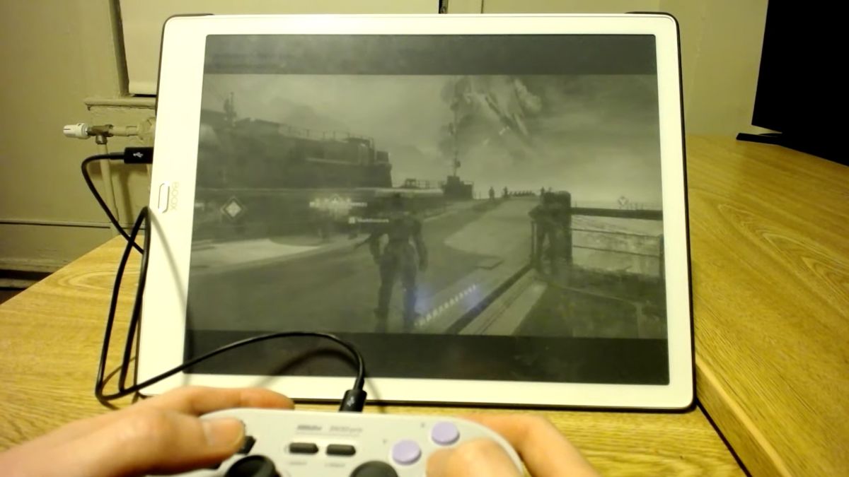 Destiny 2 odpalone na czytniku ebooków. Oto magia grania w chmurze 1